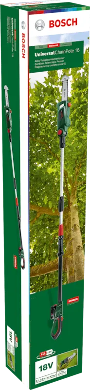 Bosch 06008B3100 UniversalChainPole 18 akkus teleszkópos ágvágó (1 x 2,5Ah) 6. kép