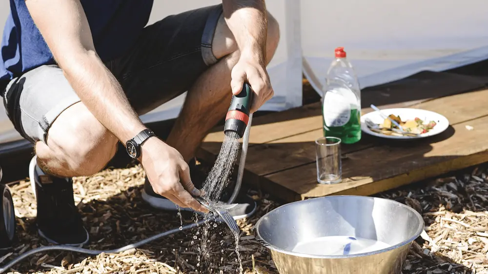 Bosch 06008B6101 Fontus II akkus magasnyomású mosó (1 x 2.5 Ah) 6. kép