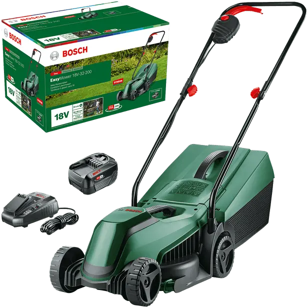 Bosch 06008B9D00 EasyMower 18V-32-200 akkus fűnyíró (4,0 Ah akkuval, töltővel) 4. kép