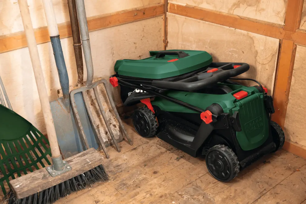 Bosch 06008B9P00 Rotak 18V-32 akkus fűnyíró (1 x 4,0 Ah) 9. kép