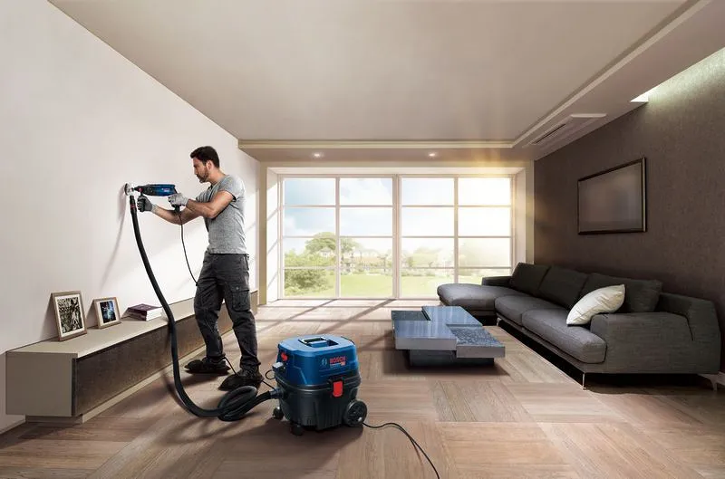 Bosch 060197C100 GAS 12-25 PL nedves/száraz porszívó 7. kép
