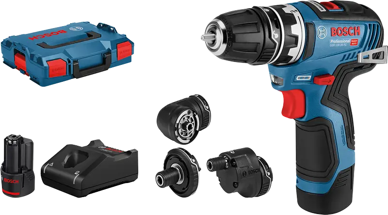 Bosch 06019H3000 GSR 12V-35 akkus fúrócsavarozó (2x 3.0Ah akkuval) Fő kép