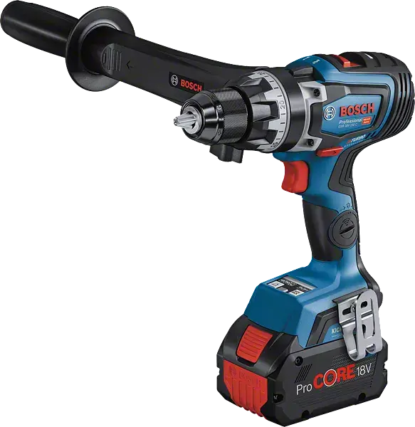 Bosch 06019J5005 GSR 18V-150 C akkus fúrócsavarozó (2x ProCORE 8,0Ah akkuval, GAL 1880 CV töltővel)  2. kép