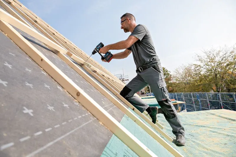 Bosch 06019J5005 GSR 18V-150 C akkus fúrócsavarozó (2x ProCORE 8,0Ah akkuval, GAL 1880 CV töltővel)  4. kép