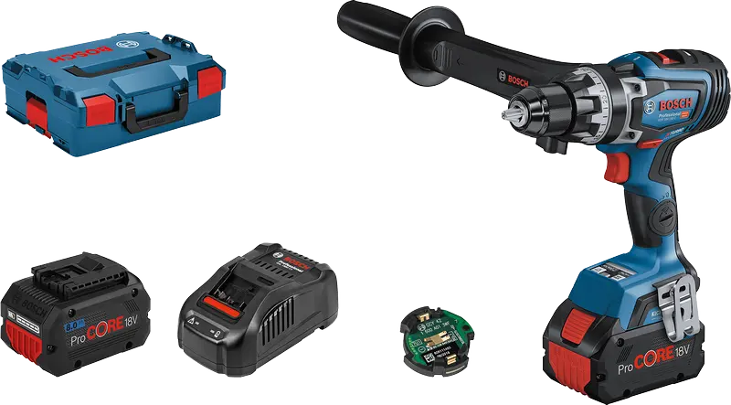 Bosch 06019J5005 GSR 18V-150 C akkus fúrócsavarozó (2x ProCORE 8,0Ah akkuval, GAL 1880 CV töltővel)  Fő kép