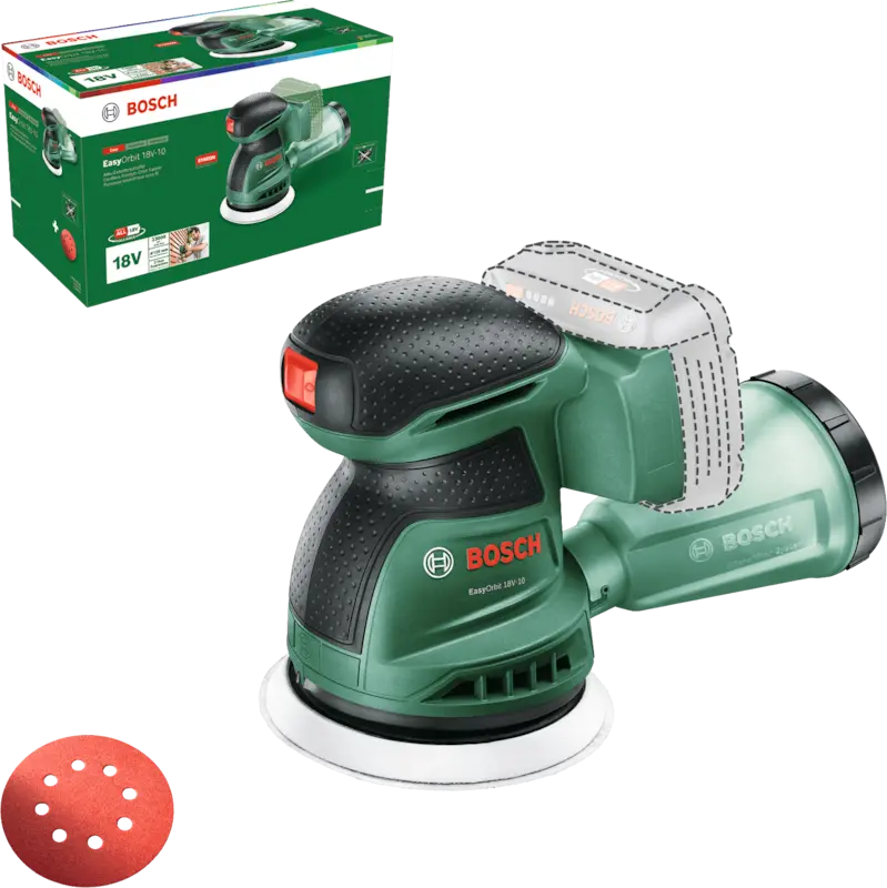 Bosch 06033E4000 EasyOrbit 18V-10 excentercsiszoló 6. kép
