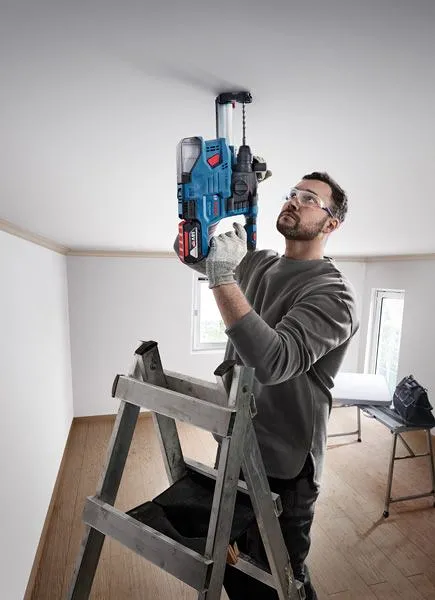 Bosch 0611924021 GBH 185-Li akkus fúrókalapács SDS plus rendszerrel (2x 4,0Ah akkuval + GAL 18V-40 töltővel) 7. kép