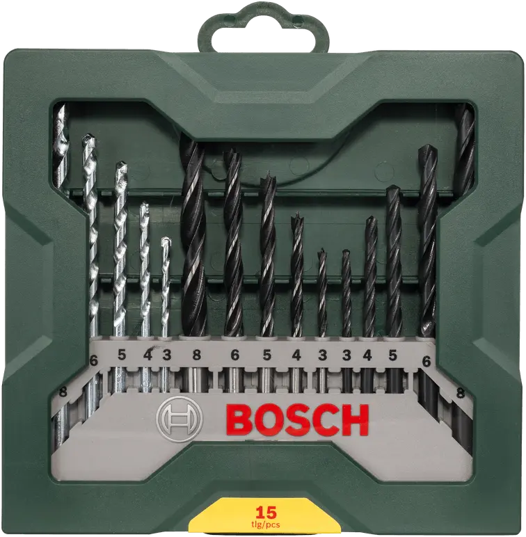 Bosch 2607019675 Mini X-Line 15 részes vegyes fúrókészlet 2. kép