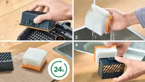 Bosch BBZ160HF  HEPA  szűrő 7. kép