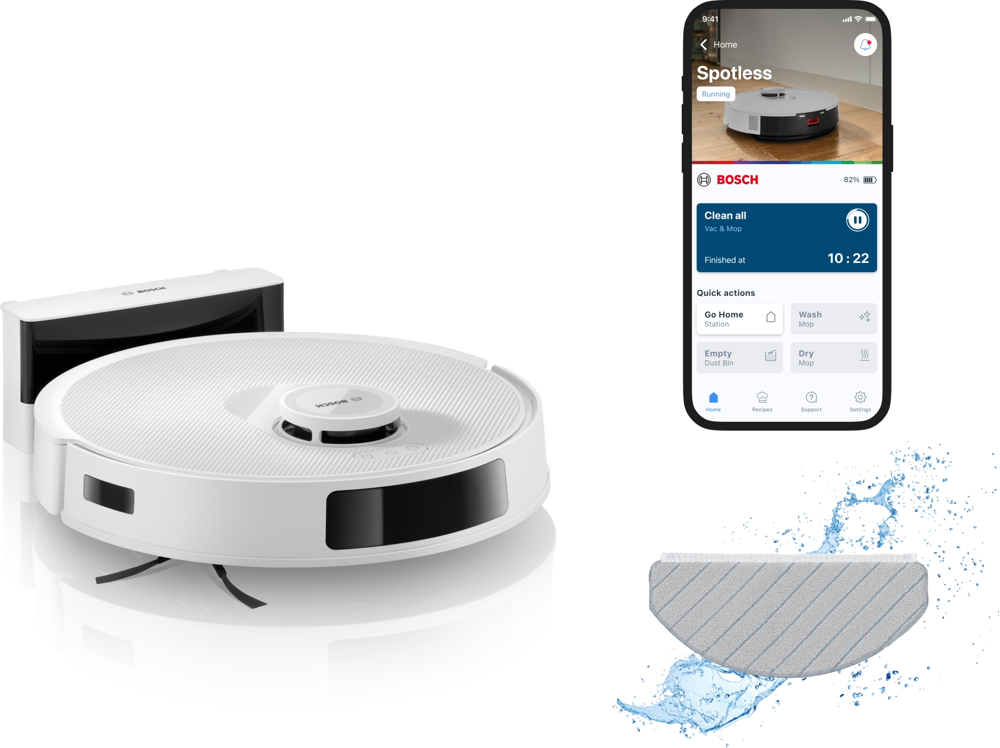 Bosch BCRC1W Robotporszívó Fő kép