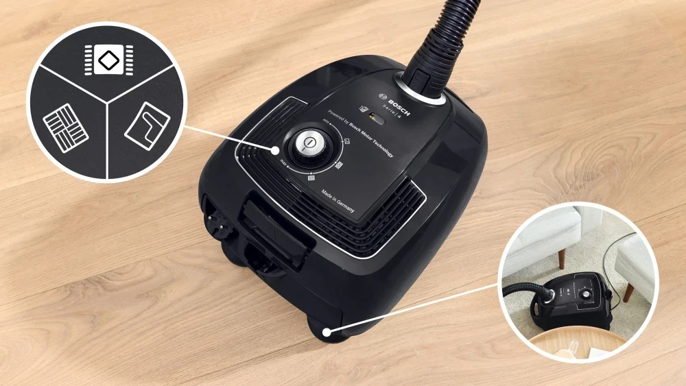 Bosch BGB38BA3T  Porzsákos porszívó 8. kép