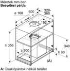Bosch DBB65CC60 BEÉPÍTHETŐ DESIGN ELSZÍVÓ 14. kép