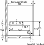 Bosch DFL064W54 Beépíthető páraelszívó 11. kép