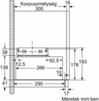 Bosch DFL064W54 Beépíthető páraelszívó 12. kép