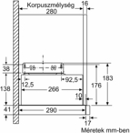 Bosch DFL064W54 Beépíthető páraelszívó 13. kép