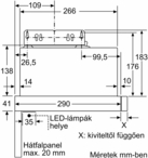 Bosch DFL064W54 Beépíthető páraelszívó 14. kép
