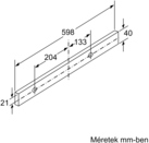 Bosch DFL064W54 Beépíthető páraelszívó 9. kép