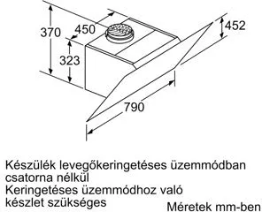 Bosch DWK87CM66 Páraelszívó 6. kép