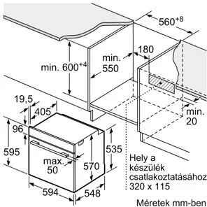 Bosch HBA272BB3 Beépíthető sütő 8. kép
