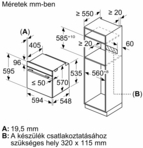 Bosch HBA572EM3 Beépíthető sütő 11. kép