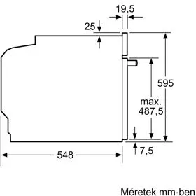 Bosch HBG578EB3 Beépíthető Önálló Sütő 9. kép