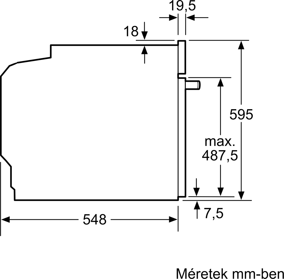 Bosch HBG774KB1  Beépíthető sütő 10. kép