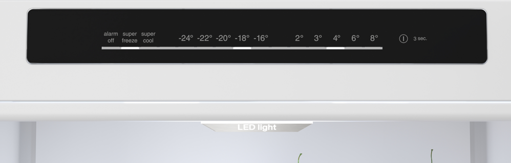 Bosch KGN392I2F alulfagyasztós hűtőszekrény 4. kép