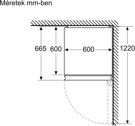 Bosch KGN392LDF alulfagyasztós hűtőszekrény 4. kép