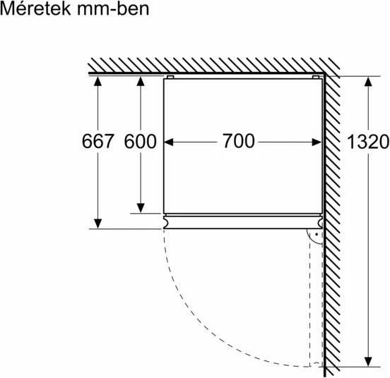 Bosch KGN49LBCF Alulfagyasztós hűtőszekrény 9. kép