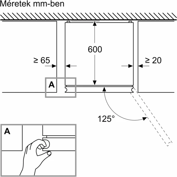 Bosch KGN49LBCF Alulfagyasztós hűtőszekrény 10. kép