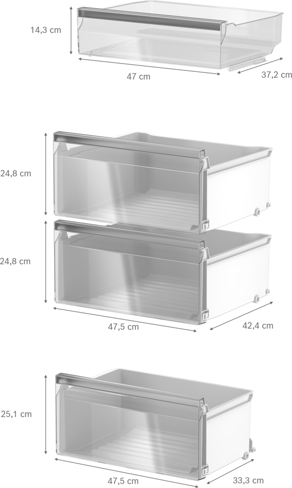Bosch KSN36VLDG hűtőszekrény 24. kép