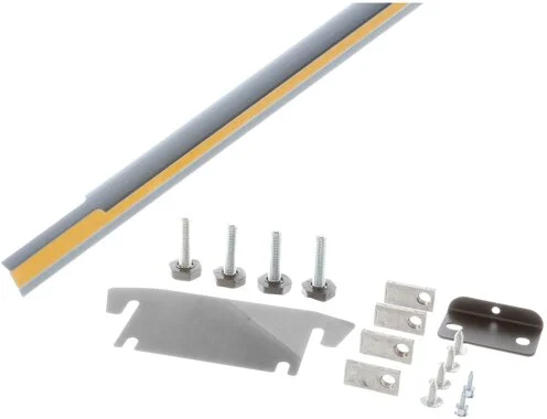 Bosch KSZ39AL00 Összekötő elem KSV.. hűtő és GSN.. fagyasztó készülékekhez, nemesacél színben, 203 cm, vágható 4. kép