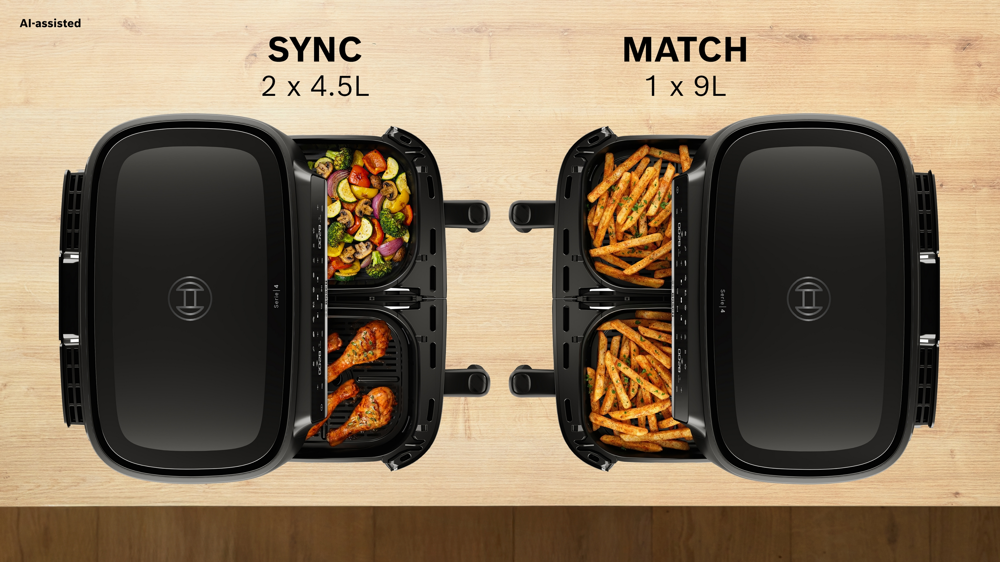 Bosch MAFD440B7 Air Fryer Két fiókos 14. kép