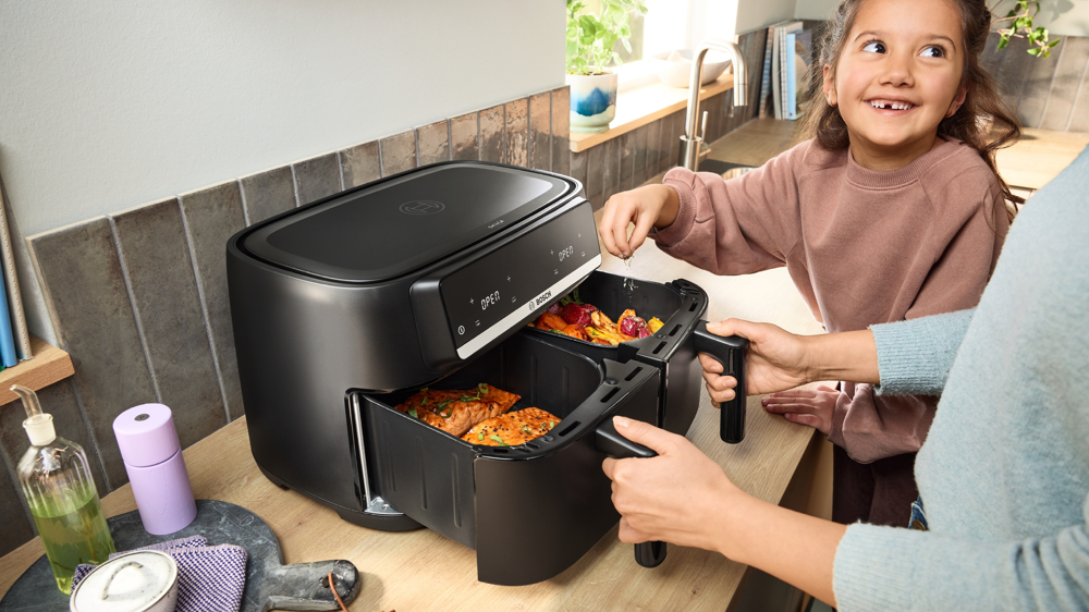 Bosch MAFD440B7 Air Fryer Két fiókos 3. kép