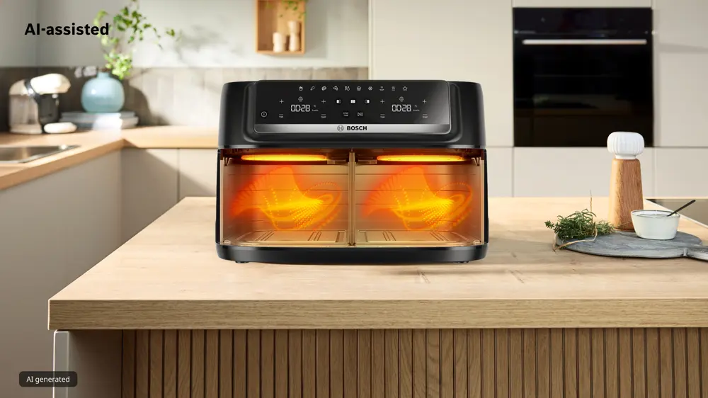 Bosch MAFD440B7 Air Fryer Két fiókos 10. kép