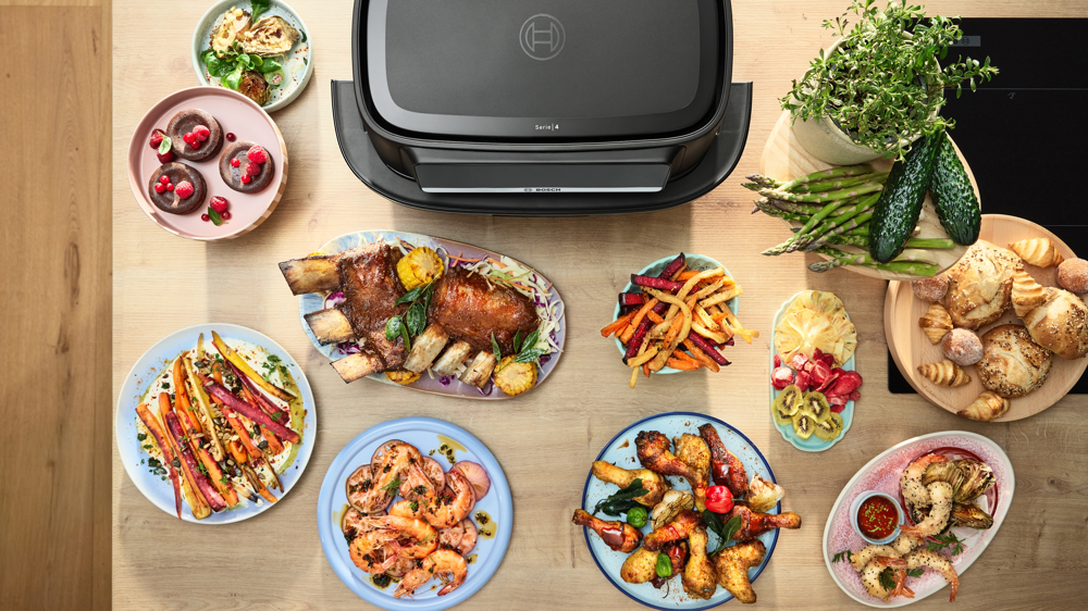 Bosch MAFD490B7 Air Fryer Két zónás 2. kép