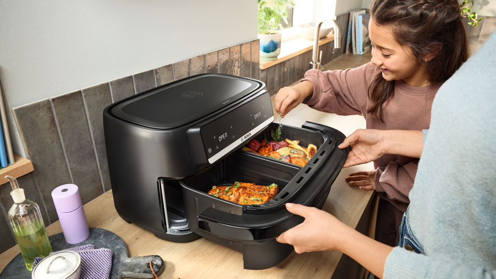 Bosch MAFD490B7 Air Fryer Két zónás 14. kép
