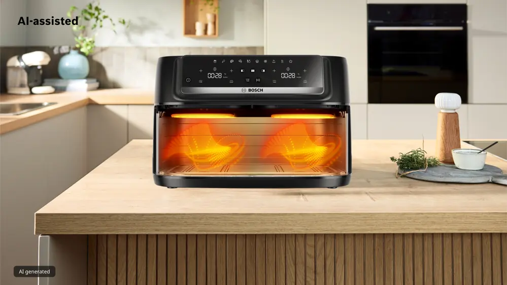 Bosch MAFD490B7 Air Fryer Két zónás 3. kép