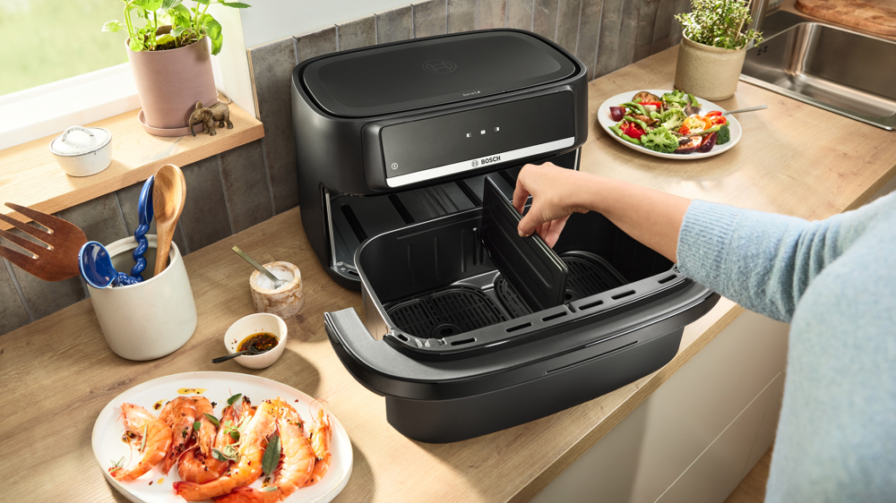 Bosch MAFD490B7 Air Fryer Két zónás 8. kép