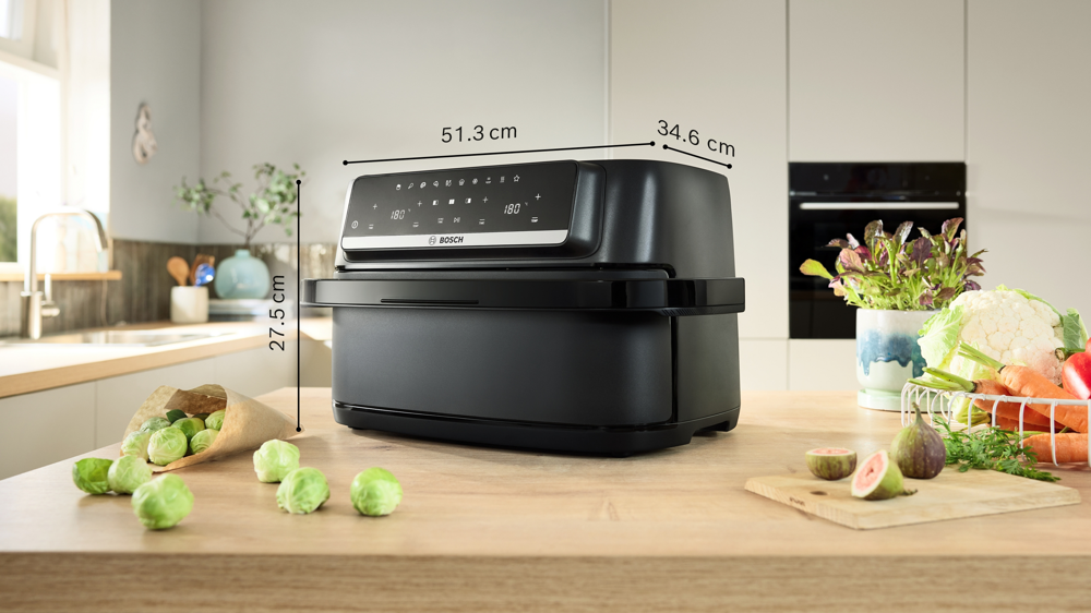Bosch MAFD490B7 Air Fryer Két zónás 10. kép