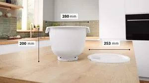 Bosch MUZS6KR  Műanyag keverőtál 3. kép