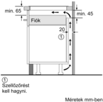 Bosch PVQ61CHB1E beépíthető Indukciós főzőlap 6. kép