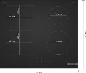 Bosch PVS61AHC1E Indukciós főzőlap 5. kép