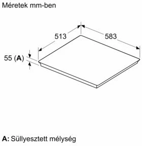 Bosch PVS645HB1E  Indukciós főzőlap 9. kép