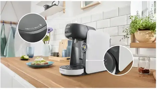 Bosch TAS16B4 Tassimo Finesse kapszulás kávéfőző (fehér) 3. kép