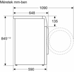 Bosch WGB266A4BY Elöltöltős mosógép 15. kép