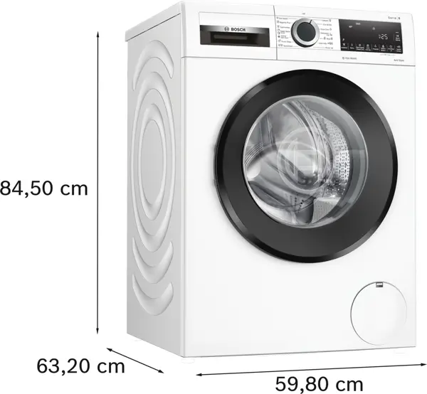 Bosch WGG242Z3BY Elöltöltős mosógép 7. kép