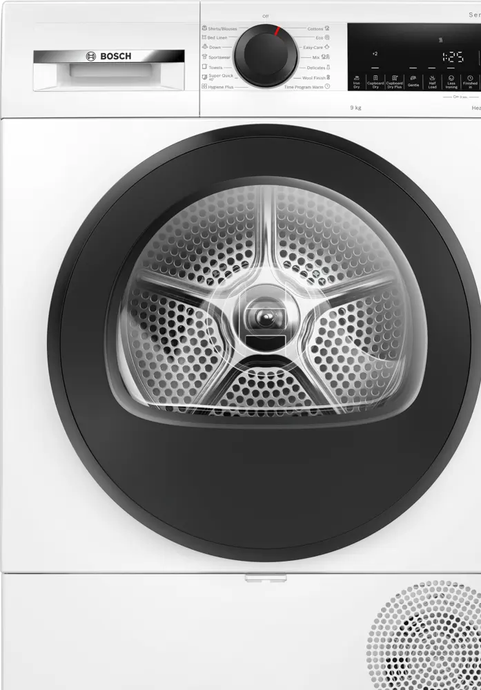 Bosch WQG243DNBY Hőszivattyús kondenzációs szárítógép 3. kép