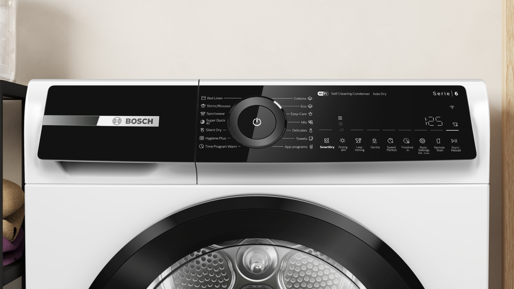 Bosch WQN246D0BY Hőszivattyús kondenzációs szárítógép 6. kép