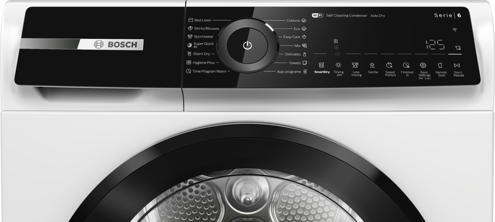 Bosch WQN246D0BY Hőszivattyús kondenzációs szárítógép 10. kép